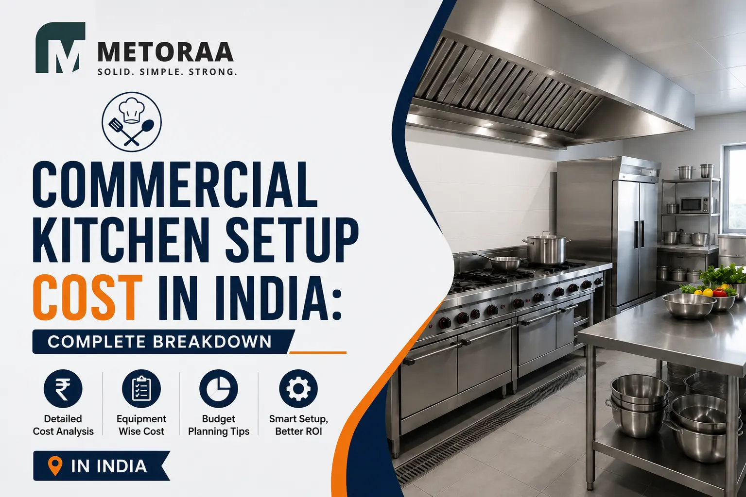 Commercial Kitchen Setup Cost in India