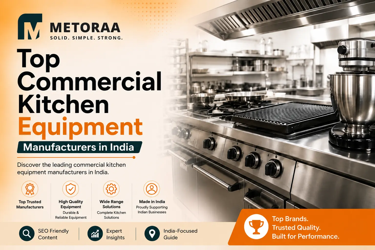 Top Commercial Kitchen Equipment