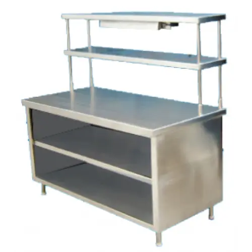 Commercial Stainless Steel Pickup Counter with OHS