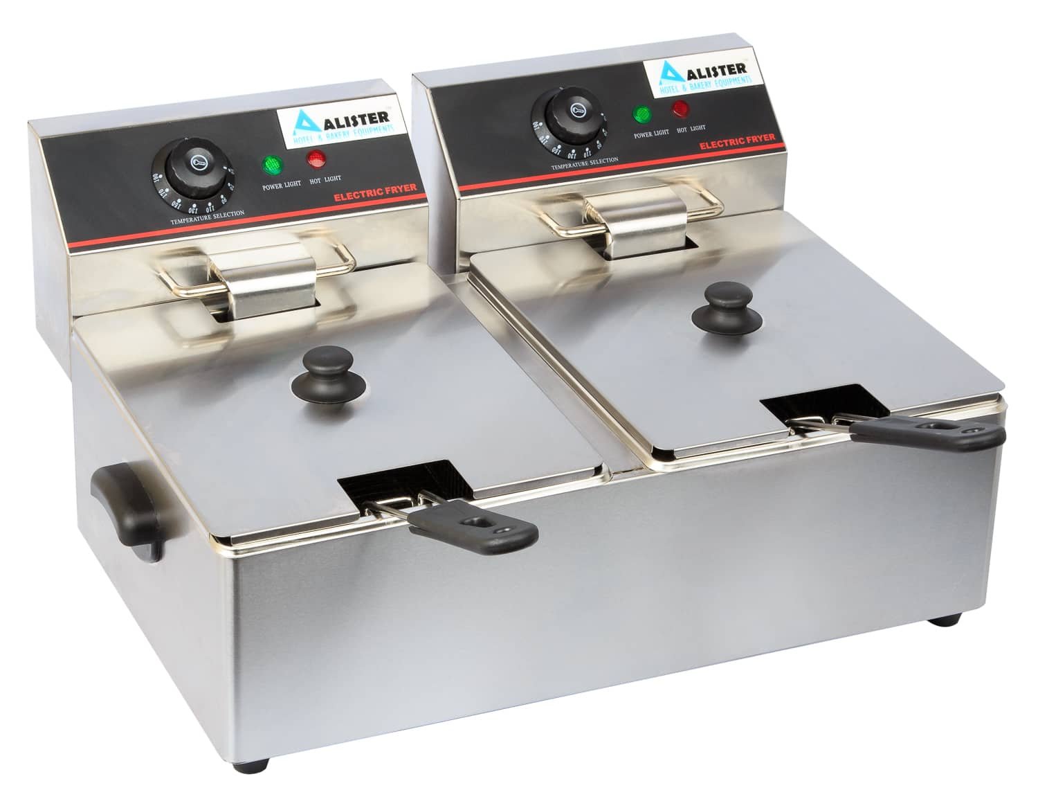 Electric Deep Fryer Double 6+6 Litre