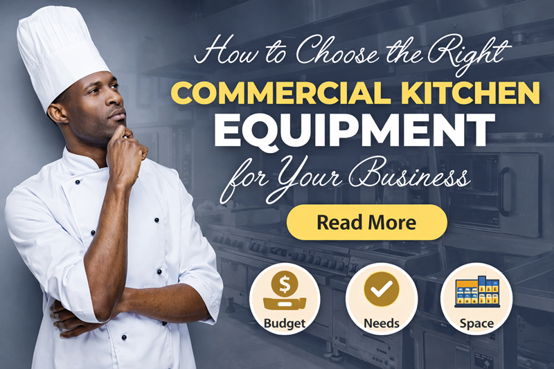 How to Choose the Right Commercial Kitchen Equipment for Your Business