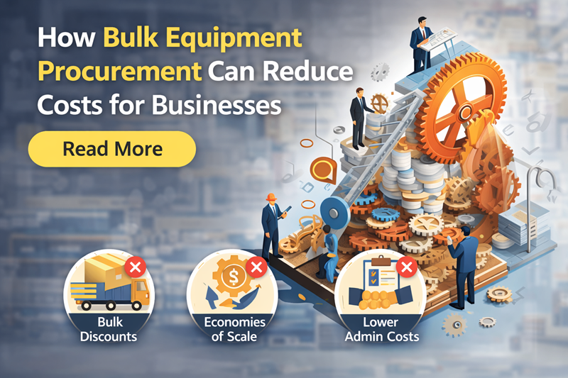How Bulk Equipment Procurement Can Reduce Costs for Businesses