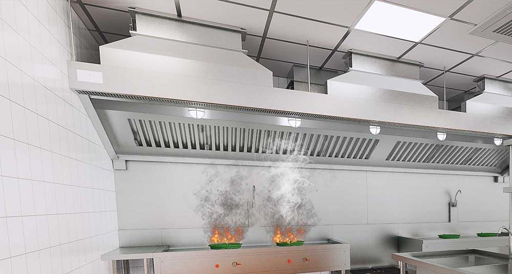 Exhaust Hood & Dusting